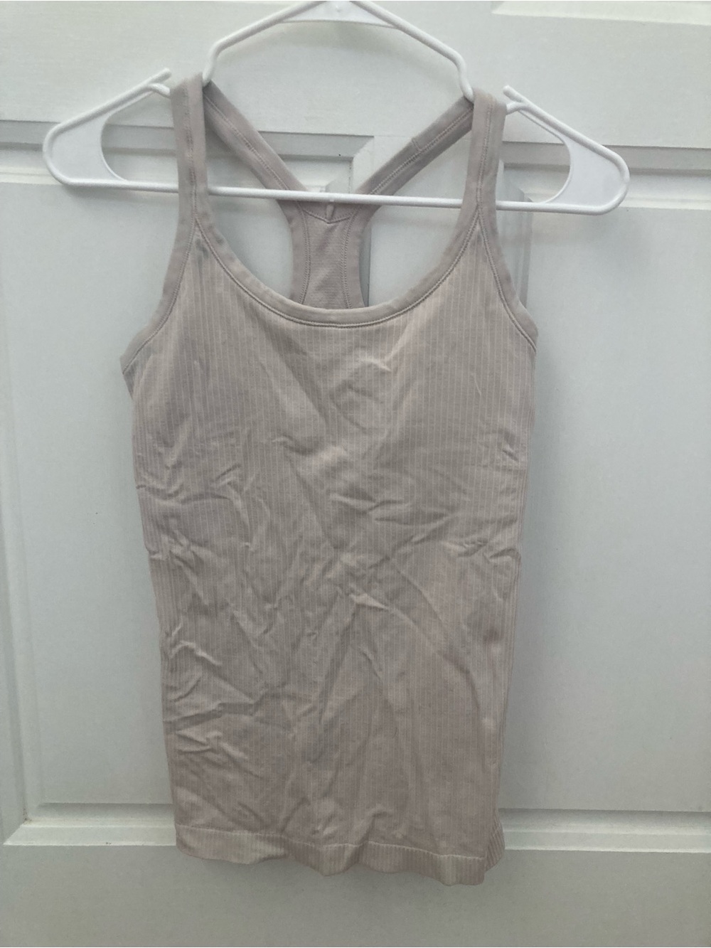 lululemon athletica Ribbed Racerback Tank - Taupe